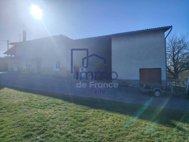 Vente Maison ferme 4 pièces 100 m² Villeneuve-de-Marc 38440