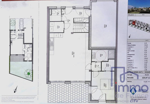 Sale House 4 rooms 112.43 m² Lorette 42420