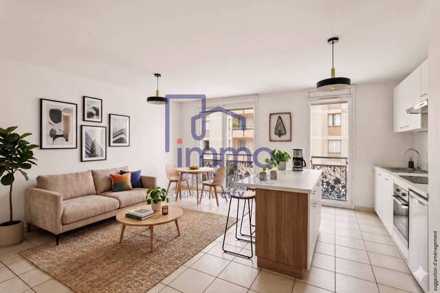 Vente Appartement 2 pièces 48.1 m² Lyon 7e Arrondissement 69007