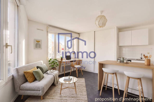 Vente Appartement 1 pièce 27 m² Lyon 7e Arrondissement 69007