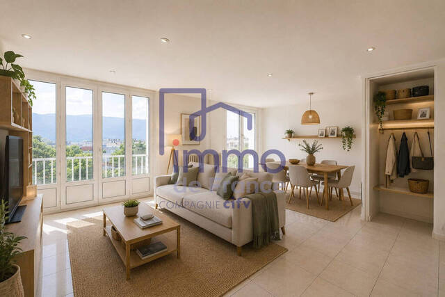 Vente Appartement 4 pièces 65 m² Grenoble 38000