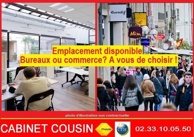Vente Fonds de commerce locaux commerciaux - boutique Coutances (50200)