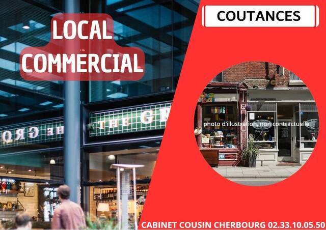 Vente Fonds de commerce locaux commerciaux - boutique Coutances (50200)