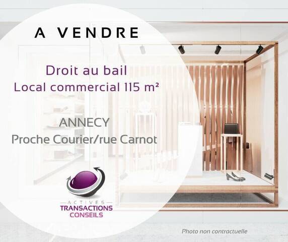 Rent Professional premises beaute - esthetique - coiffure 115 m² Annecy (74000)