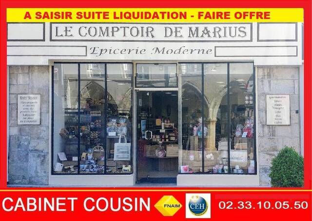 Sale Professional premises locaux commerciaux - boutique Carentan (50500)