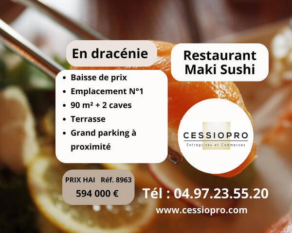 Sale Business restaurant - vente &agrave; emporter 90 m² Draguignan (83300)