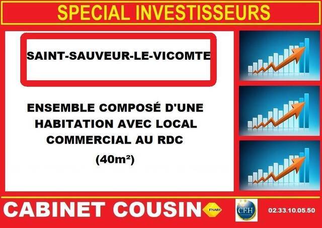 Vente Fonds de commerce locaux commerciaux - boutique Saint-Sauveur-le-Vicomte (50390)