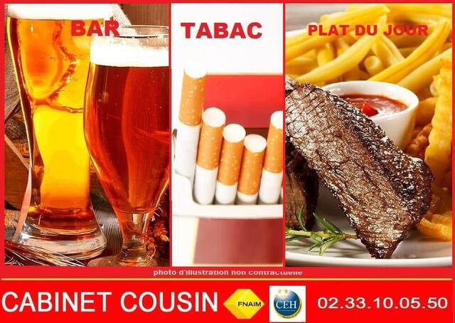 Vente Fonds de commerce bar - brasserie - tabac Bayeux (14400)