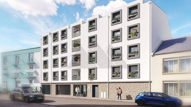 Vente Appartement 2 pièces 41.63 m² Brest (29200)