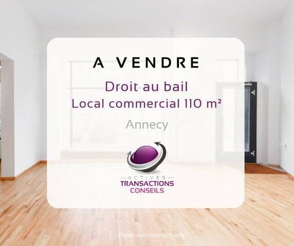 Rent Professional premises divers commerces 110 m² Annecy (74000)