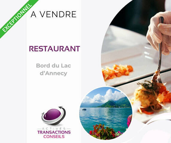Sale Professional premises restaurant 350 m² Sévrier (74320)