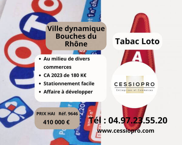 Sale Business tabac - loto 75 m² Marseille 1er Arrondissement (13001)