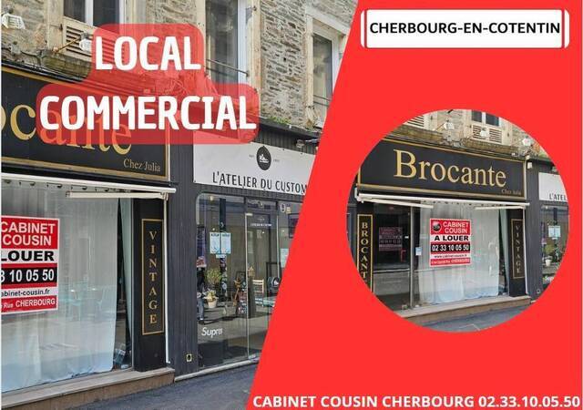 Louer Local locaux commerciaux - boutique Cherbourg-en-Cotentin (50100)