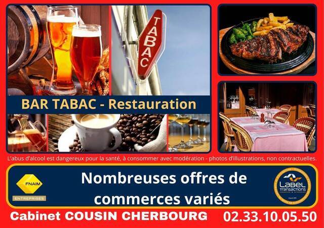 Sale Business bar - brasserie - tabac Cherbourg (50100)
