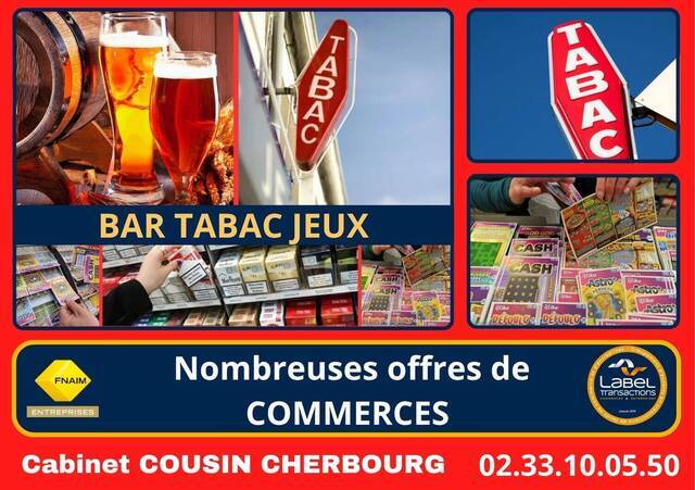 Sale Business bar - brasserie - tabac Valognes (50700)