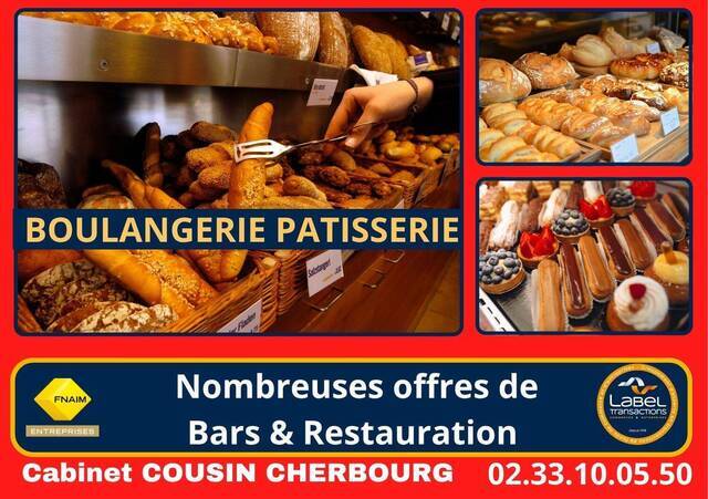 Vente Fonds de commerce boulangerie - pâtisserie Portbail (50580)