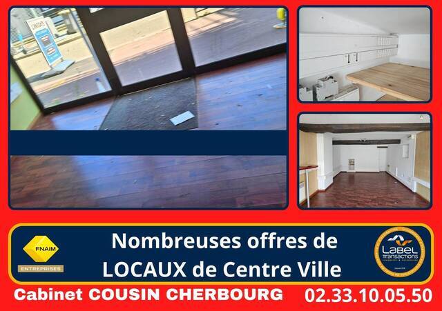 Louer Local locaux commerciaux - boutique Cherbourg-en-Cotentin (50100)