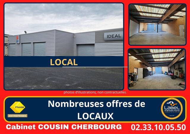 Louer Local locaux commerciaux - boutique Tourlaville (50110)