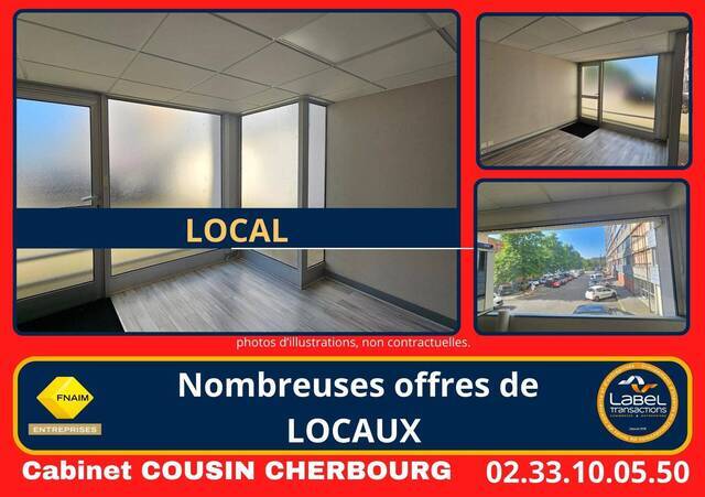 Louer Local locaux commerciaux - boutique Cherbourg-en-Cotentin (50100)