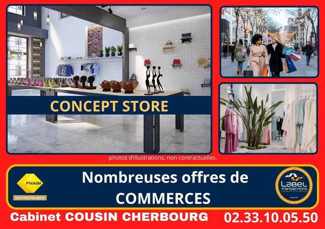 Sale Business habillement - textile Les Pieux (50340)