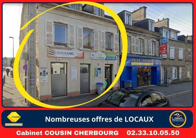 Louer Local bureaux Équeurdreville-Hainneville (50120)