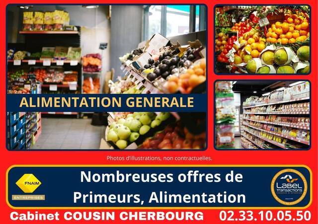 Vente Fonds de commerce alimentation Granville (50400)
