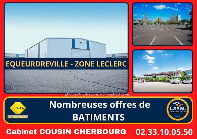 Sale Business locaux d'activités - entrepôts Équeurdreville-Hainneville (50120)
