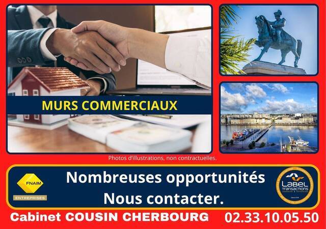 Vente Fonds de commerce locaux commerciaux - boutique Cherbourg-en-Cotentin (50100)