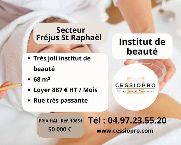 Vente Fonds de commerce esthétique 68 m² Fréjus (83600)