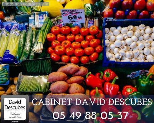 Vente Fonds de commerce magasin d'alimentation 1 m² Poitiers (86000)