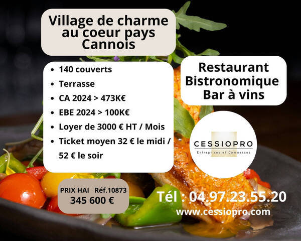 Sale Business restaurant 160 m² Mouans-Sartoux (06370)