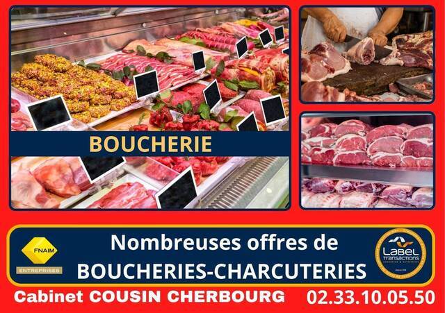 Sale Business boucherie - charcuterie Hébécrevon (50180)