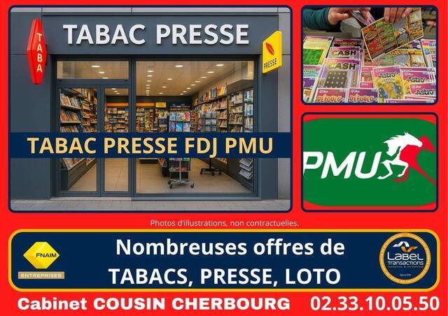 Sale Business bar - brasserie - tabac Barneville-Carteret (50270)