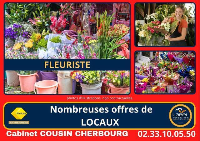 Vente Fonds de commerce cadeaux - fleurs Saint-Lô (50000)