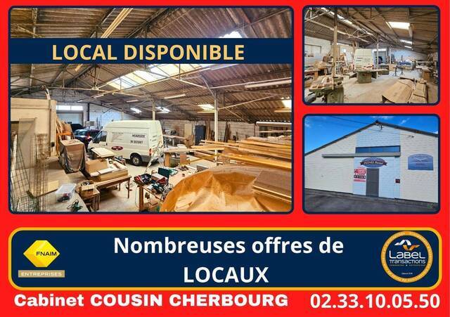 Louer Local locaux d'activités - entrepôts Tourlaville (50110)