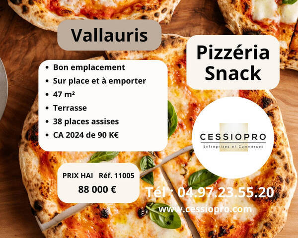 Sale Business pizzeria - vente à emporter 47 m² Vallauris (06220)
