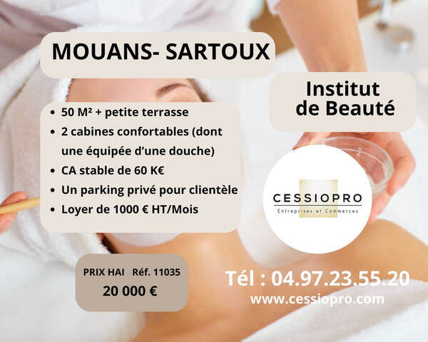 Sale Business esthétique 50 m² Mouans-Sartoux (06370)