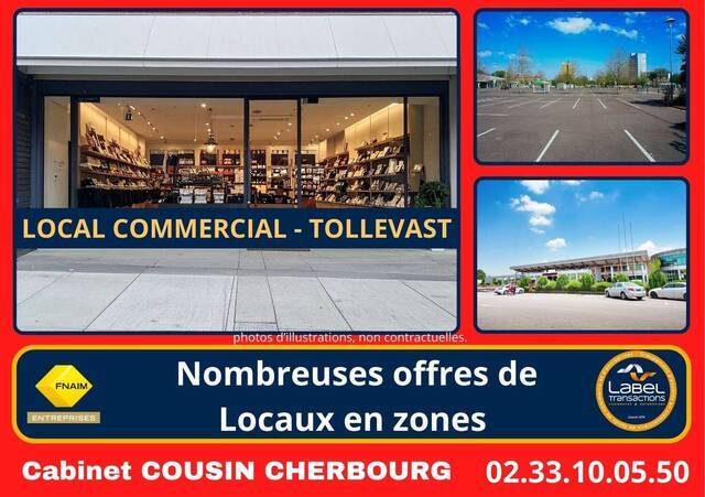 Louer Local locaux commerciaux - boutique La Glacerie (50470)