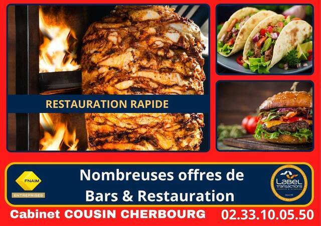 Vente Fonds de commerce restauration rapide Saint-André-de-Bohon (50500)