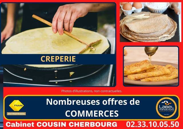 Vente Fonds de commerce bar - brasserie - tabac Coutances (50200)