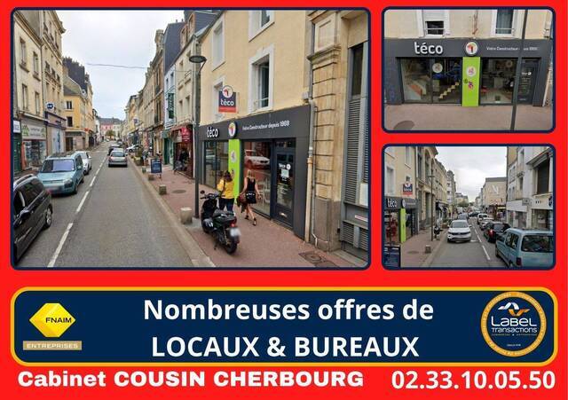 Rent Professional premises locaux commerciaux - boutique Cherbourg-en-Cotentin (50100)