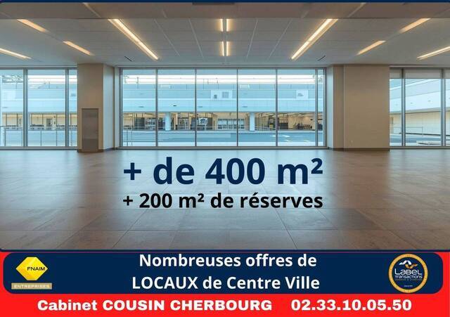 Louer Local locaux commerciaux - boutique Cherbourg-en-Cotentin (50100)