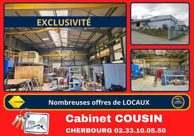 Louer Local locaux d'activités - entrepôts Tourlaville (50110)