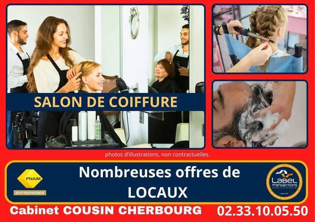 Vente Fonds de commerce beauté - esthétique - coiffure Cherbourg-en-Cotentin (50100)