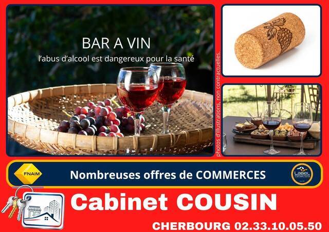 Vente Fonds de commerce bar - brasserie - tabac Cherbourg-en-Cotentin (50100)