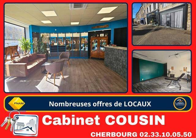 Louer Local locaux commerciaux - boutique Bricquebec (50260)