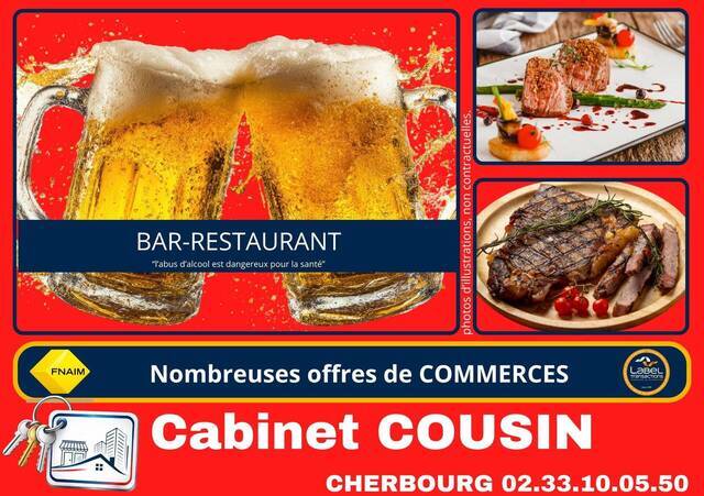 Vente Fonds de commerce bar - brasserie - tabac Canisy (50750)