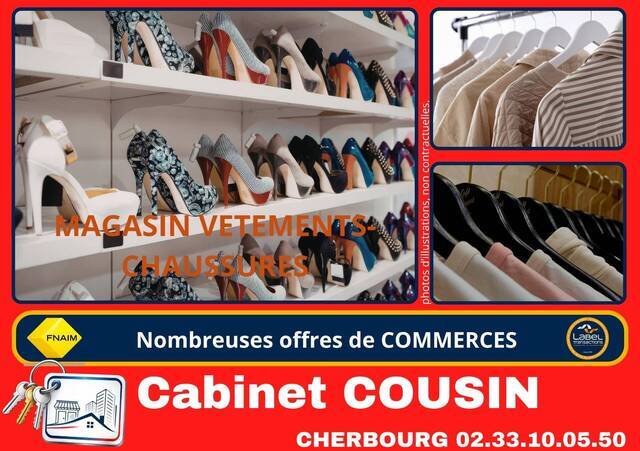 Louer Local locaux commerciaux - boutique Les Pieux (50340)