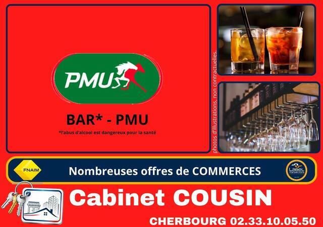 Vente Fonds de commerce bar - brasserie - tabac Saint-Lô (50000)