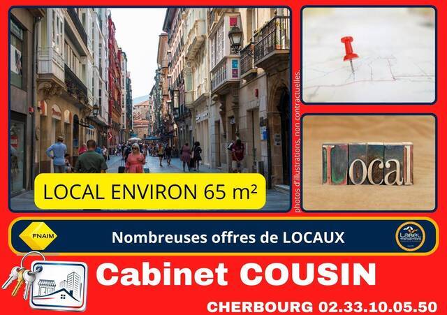 Louer Local locaux commerciaux - boutique Montebourg (50310)